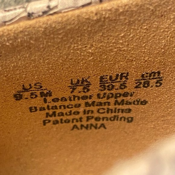 Naturalizer Anna Pump Snake Print NWOT - Picture 6 of 6